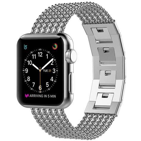 stainless steel apple watch band